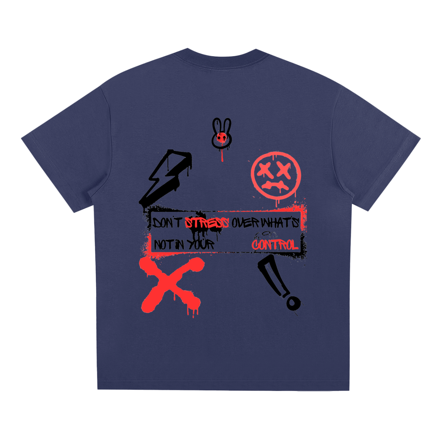 Graffiti Unisex Tee - Sad Yet Motivational Design