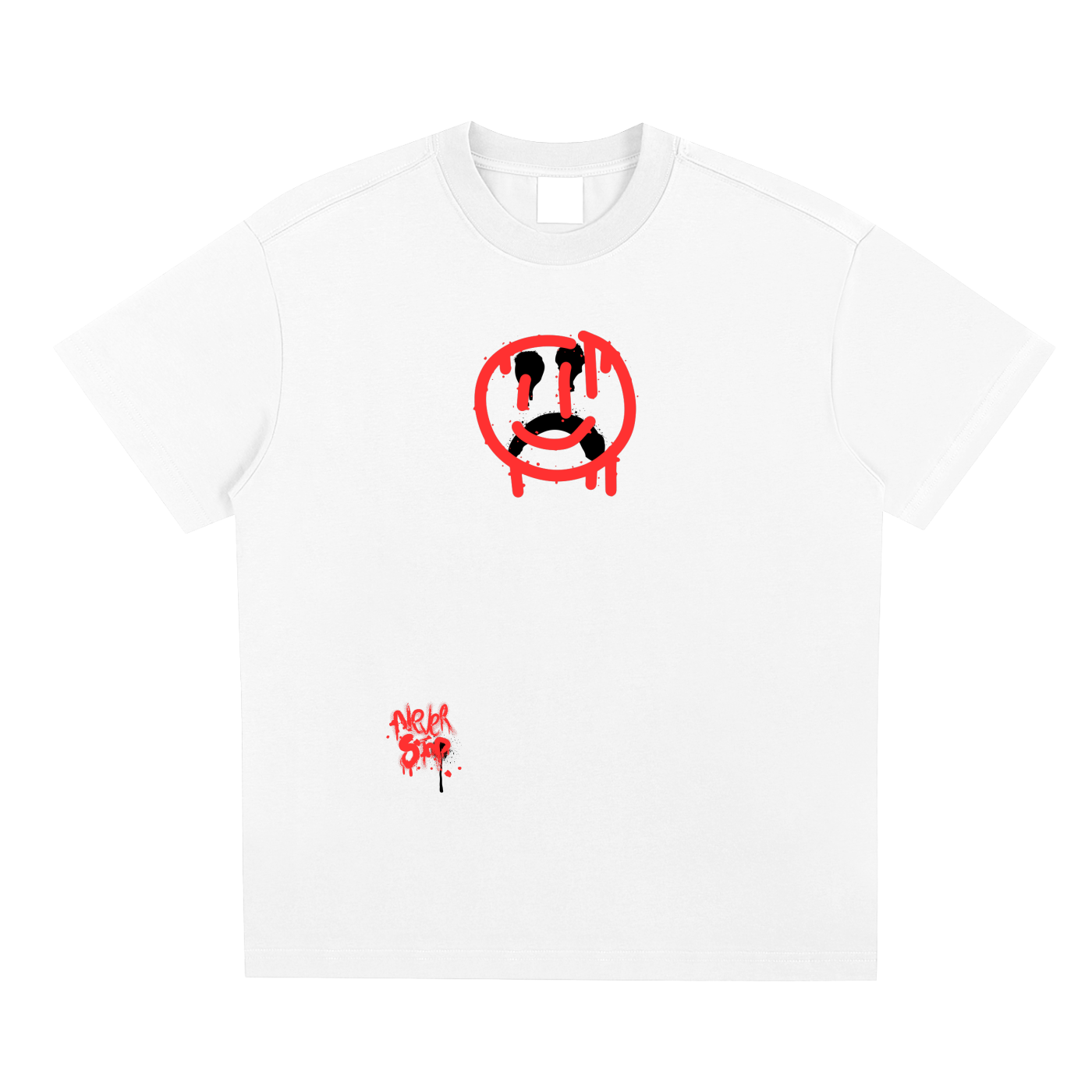 Graffiti Unisex Tee - Sad Yet Motivational Design