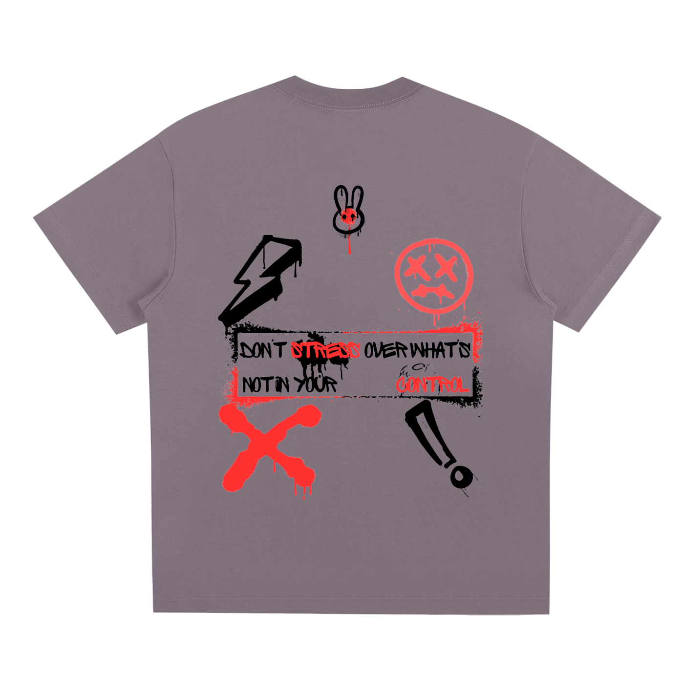 Graffiti Unisex Tee - Sad Yet Motivational Design