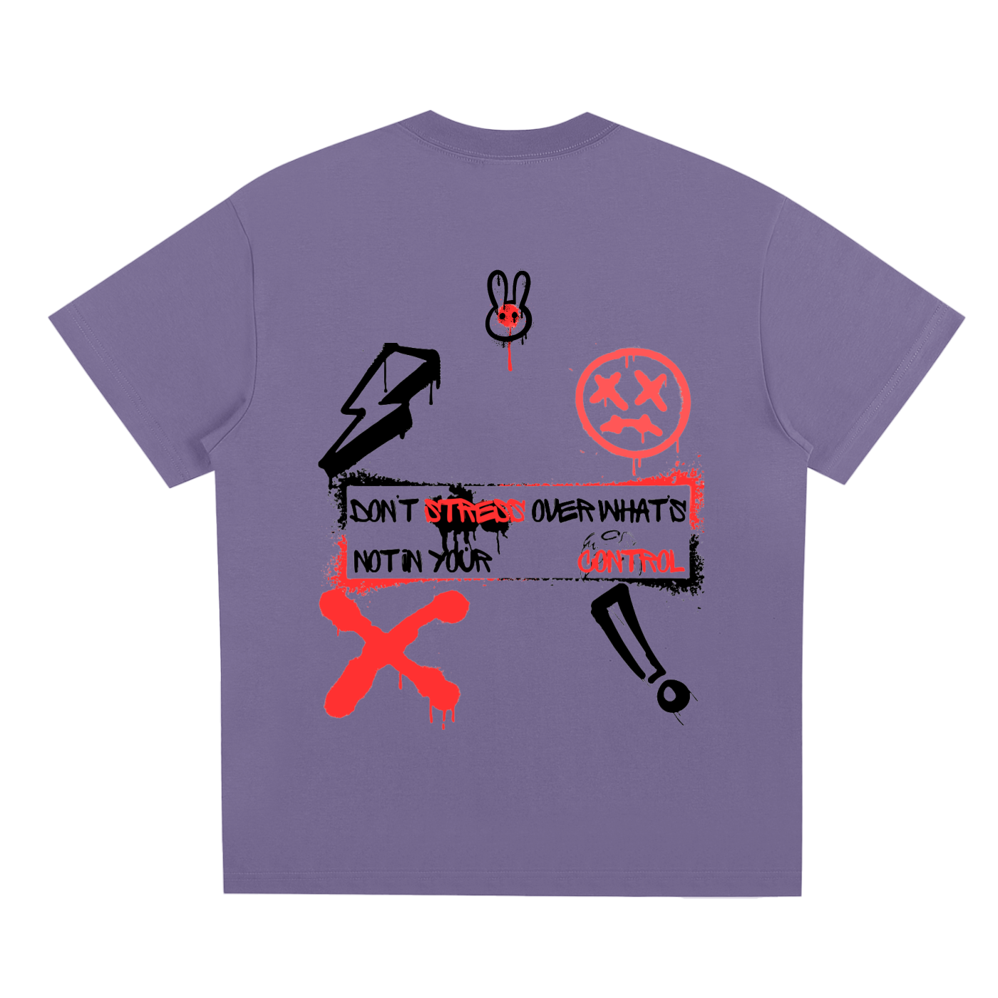 Graffiti Unisex Tee - Sad Yet Motivational Design