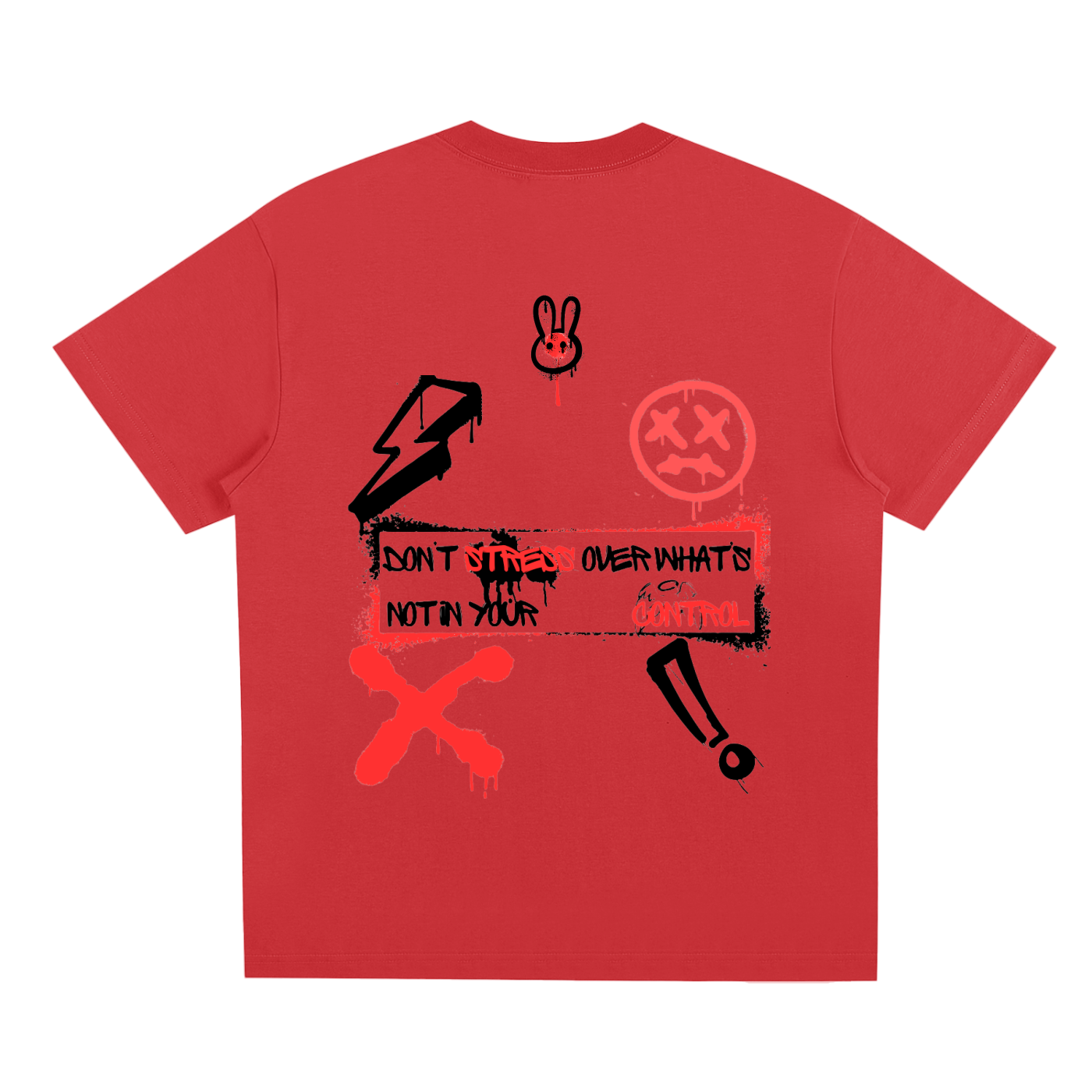 Graffiti Unisex Tee - Sad Yet Motivational Design