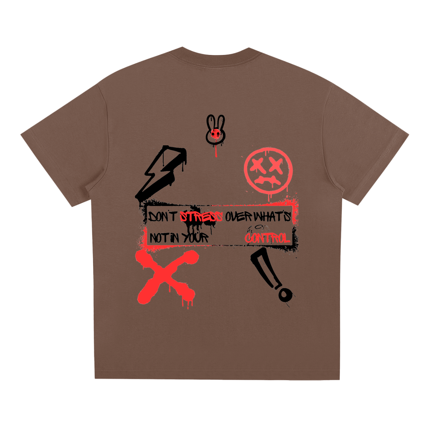 Graffiti Unisex Tee - Sad Yet Motivational Design