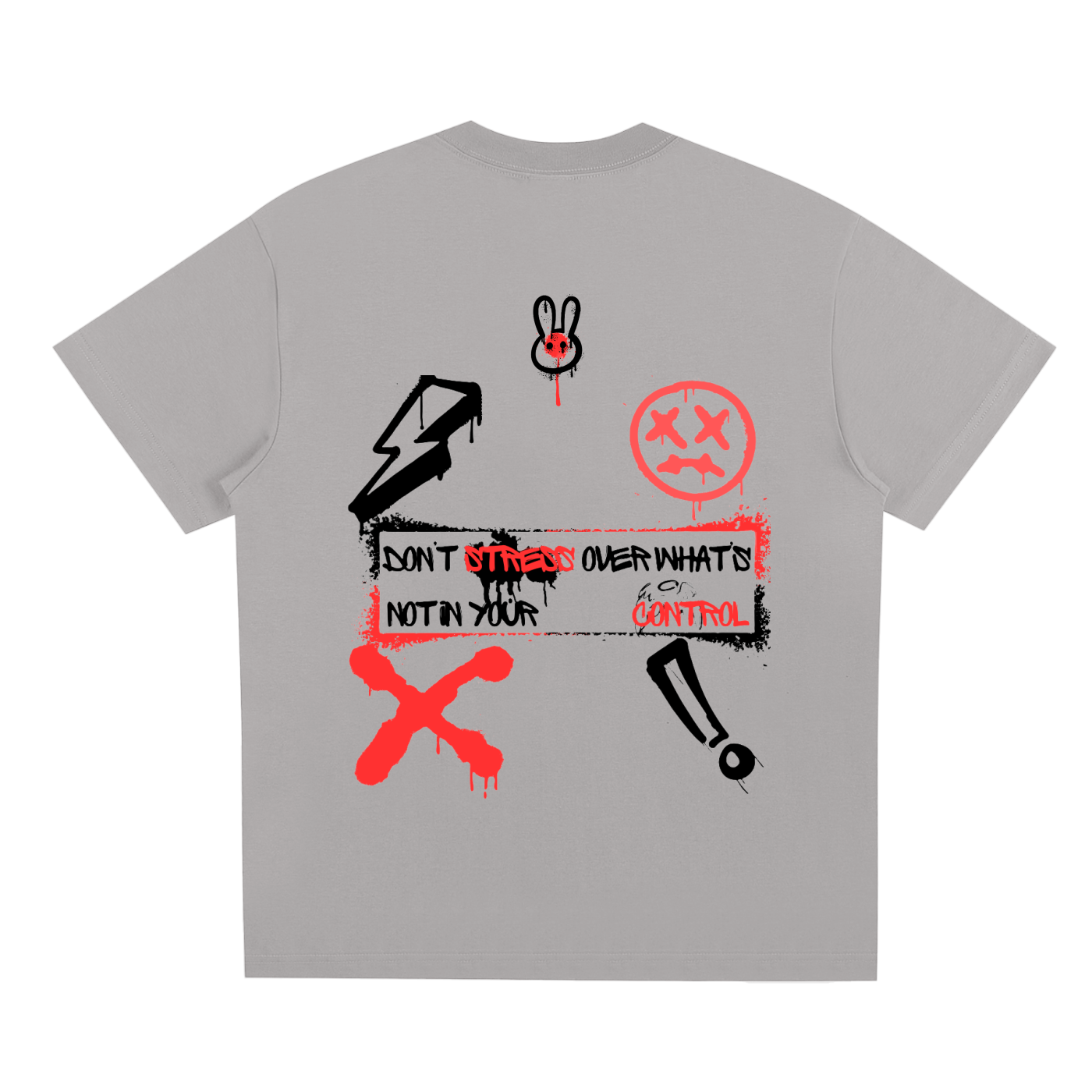 Graffiti Unisex Tee - Sad Yet Motivational Design