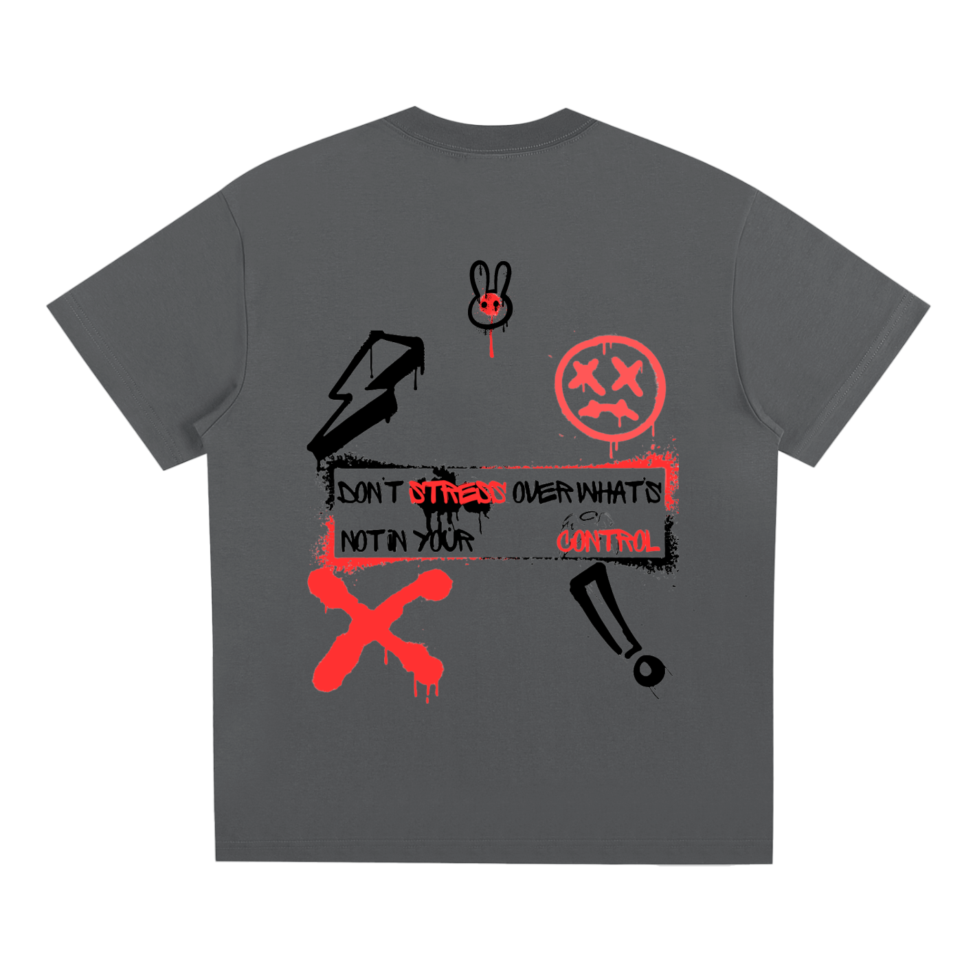Graffiti Unisex Tee - Sad Yet Motivational Design